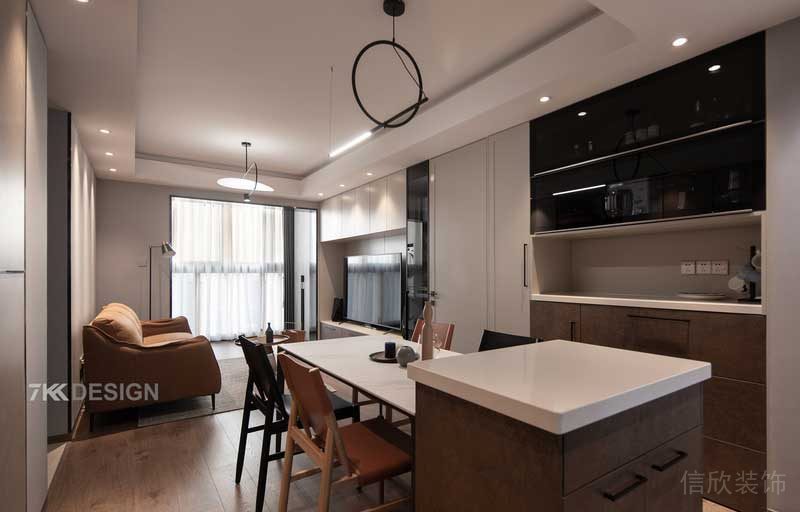 深圳福田區(qū)現(xiàn)代風(fēng)格小戶(hù)型精裝修客餐廳 深圳福田區(qū)現(xiàn)代風(fēng)格小戶(hù)型精裝修客餐廳