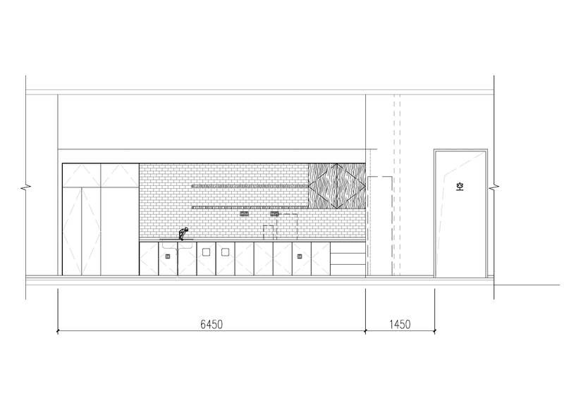 寶安區(qū)簡約風(fēng)格辦公室裝修設(shè)計茶水區(qū)立面圖 寶安區(qū)簡約風(fēng)格辦公室裝修設(shè)計茶水區(qū)立面圖