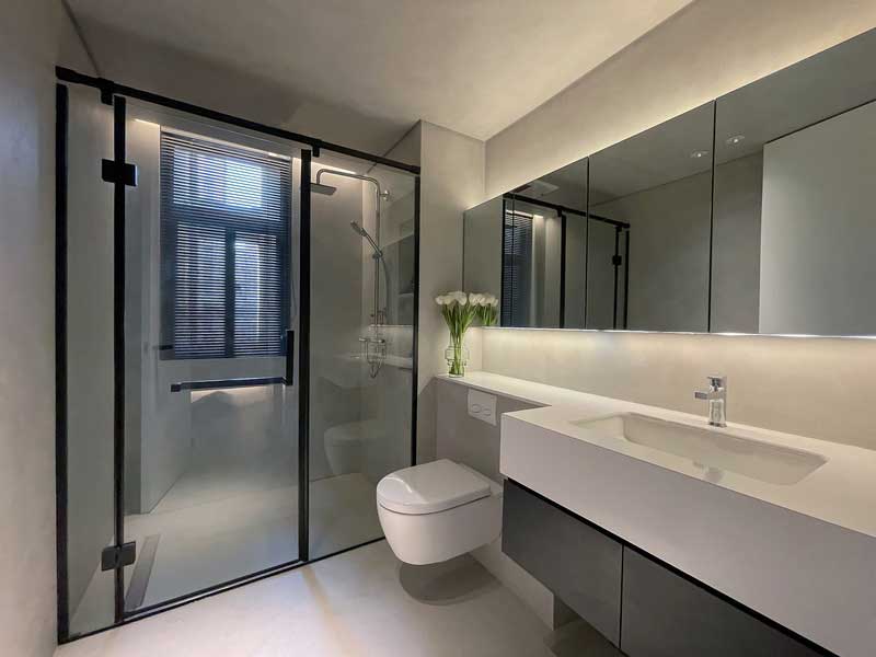 深圳福田區(qū)簡約風格100平方家庭住宅裝修工程案例衛(wèi)生間 深圳福田區(qū)簡約風格100平方家庭住宅裝修工程案例衛(wèi)生間