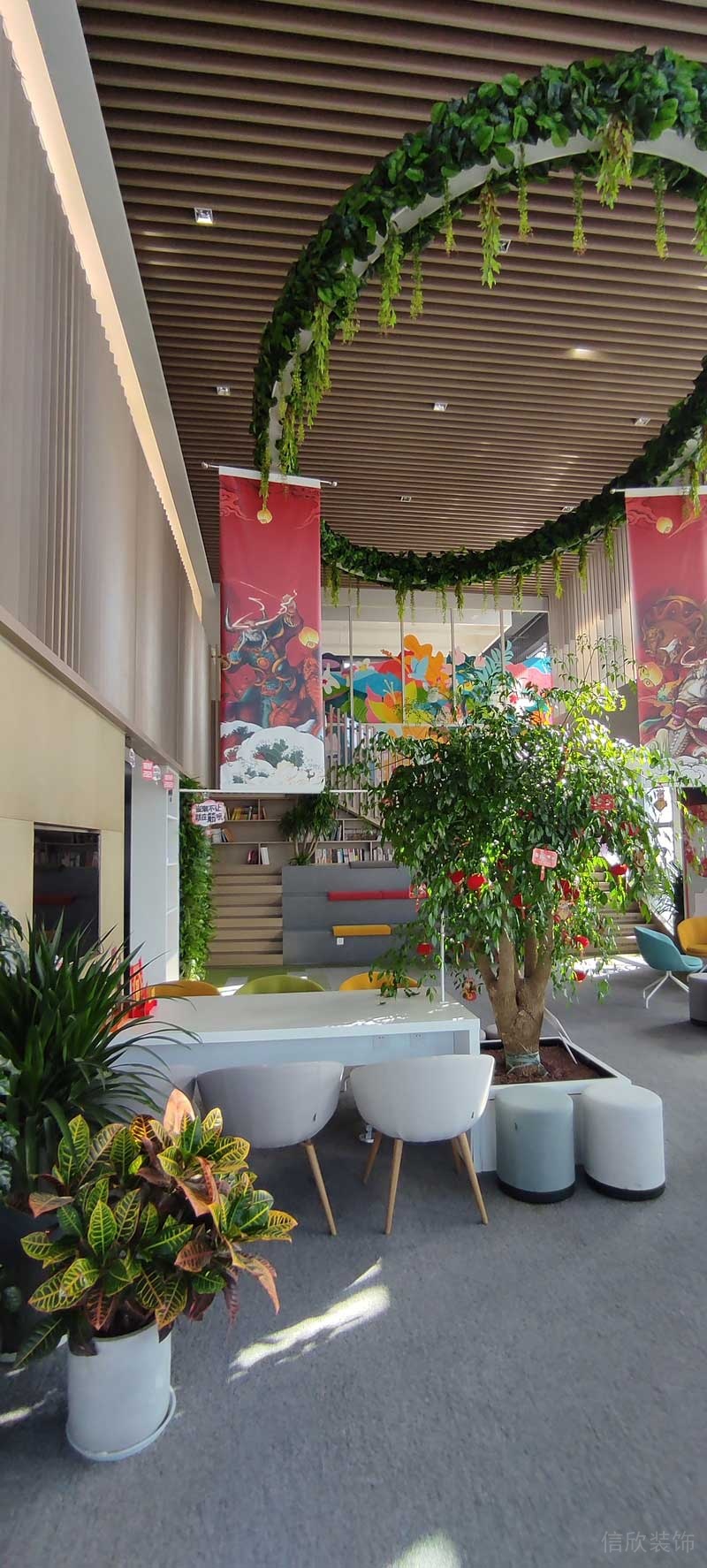 寶安區(qū)簡約風(fēng)格辦公室裝修設(shè)計休閑閱覽廳 寶安區(qū)簡約風(fēng)格辦公室裝修設(shè)計休閑閱覽廳