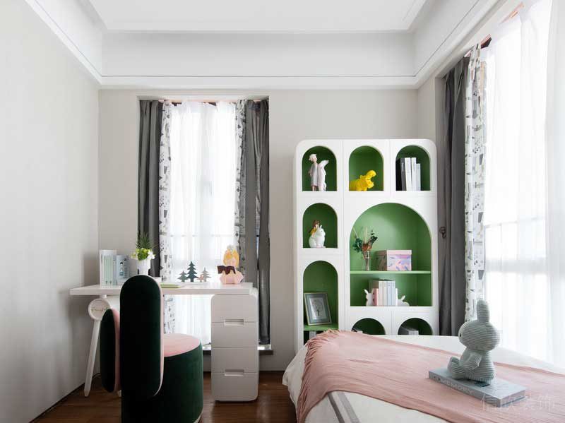 深圳龍崗坂田萬(wàn)科第五園輕奢風(fēng)大戶型樣板間設(shè)計(jì)兒童房家具 深圳龍崗坂田萬(wàn)科第五園輕奢風(fēng)大戶型樣板間設(shè)計(jì)兒童房家具