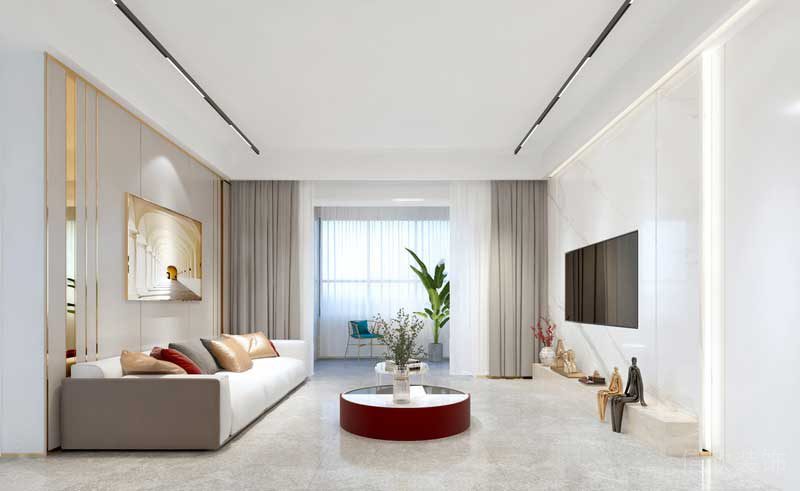 深圳福田區(qū)輕奢風(fēng)格家庭三居室裝修設(shè)計(jì)客廳 深圳福田區(qū)輕奢風(fēng)格家庭三居室裝修設(shè)計(jì)客廳