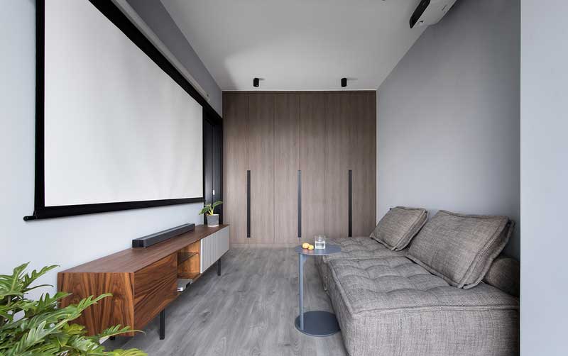 南山精致簡約的家裝設(shè)計案例觀影廳 南山精致簡約的家裝設(shè)計案例觀影廳