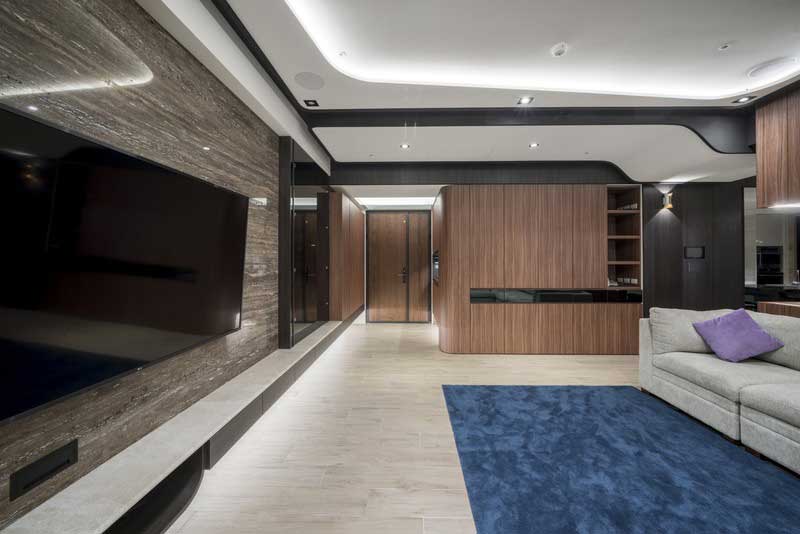 深圳福田下沙港式現(xiàn)代家庭舊房裝修改造客廳天花吊頂 深圳福田下沙港式現(xiàn)代家庭舊房裝修改造客廳天花吊頂