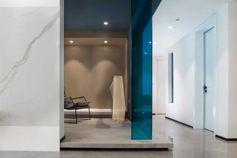 深圳南山中心區(qū)現(xiàn)代風格家居新房裝修書房