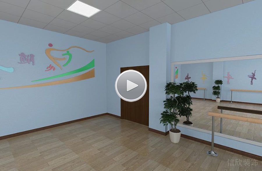 南山區(qū)西麗舞蹈培訓(xùn)中心裝修設(shè)計(jì)4 1