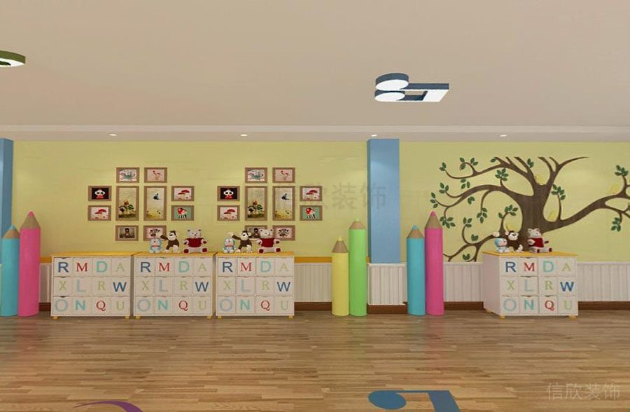 深圳福田梅林舞蹈培訓室裝修設(shè)計衣物柜