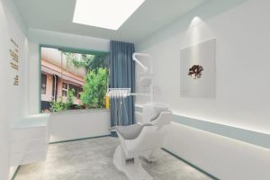 深圳福田區(qū)牙科診所裝修設計1