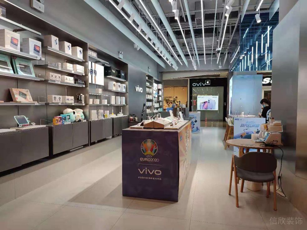 深圳羅湖現(xiàn)代風(fēng)格vivo專(zhuān)賣(mài)店裝修墻邊展柜 深圳羅湖現(xiàn)代風(fēng)格vivo專(zhuān)賣(mài)店裝修墻邊展柜