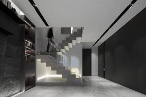 深圳鹽田極簡風格家庭住宅裝修設(shè)計