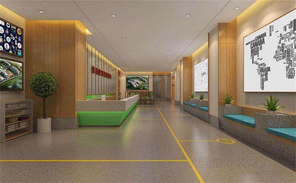 深圳市龍崗區(qū)平湖教育培訓(xùn)基地過道