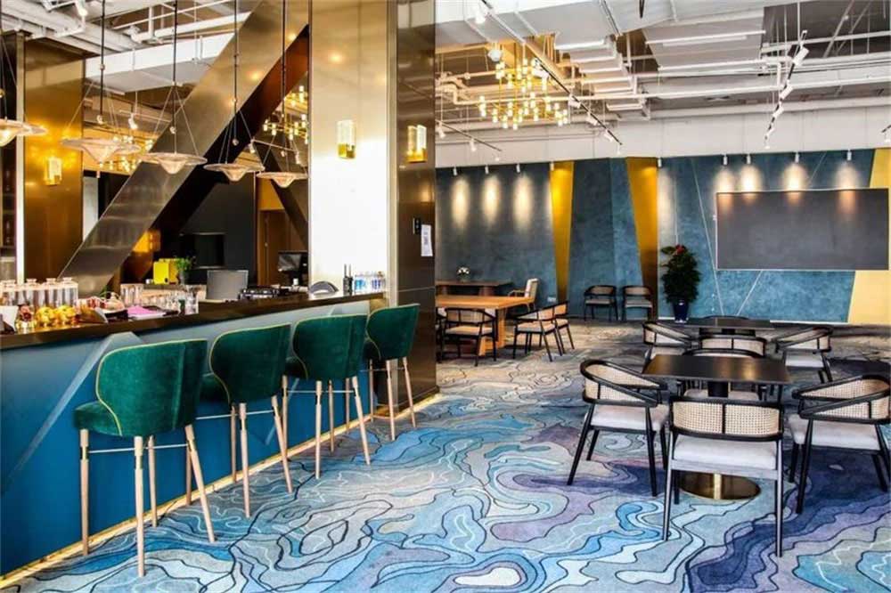 深圳龍崗藍調(diào)輕奢風(fēng)格酒吧裝修設(shè)計吧臺 深圳龍崗藍調(diào)輕奢風(fēng)格酒吧裝修設(shè)計吧臺