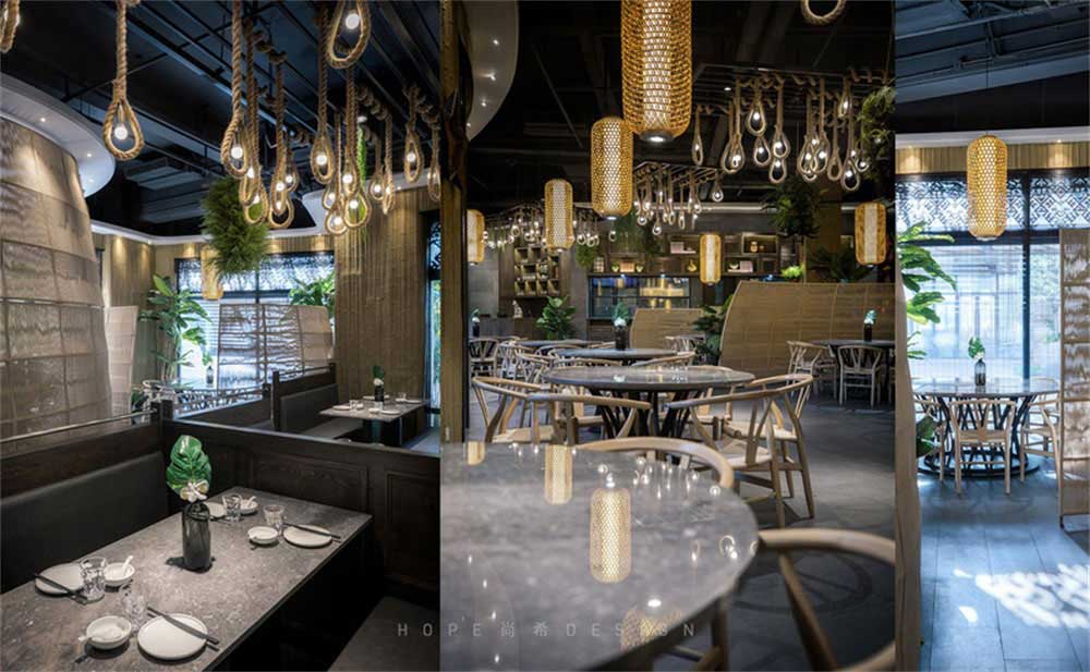 深圳鹽田混搭風(fēng)美食廣場裝修設(shè)計藝術(shù)吊燈 深圳鹽田混搭風(fēng)美食廣場裝修設(shè)計藝術(shù)吊燈