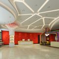 天花線條直線設(shè)計水吧臺茶室墻體設(shè)計辦公室大廳培訓(xùn)教育機構(gòu)