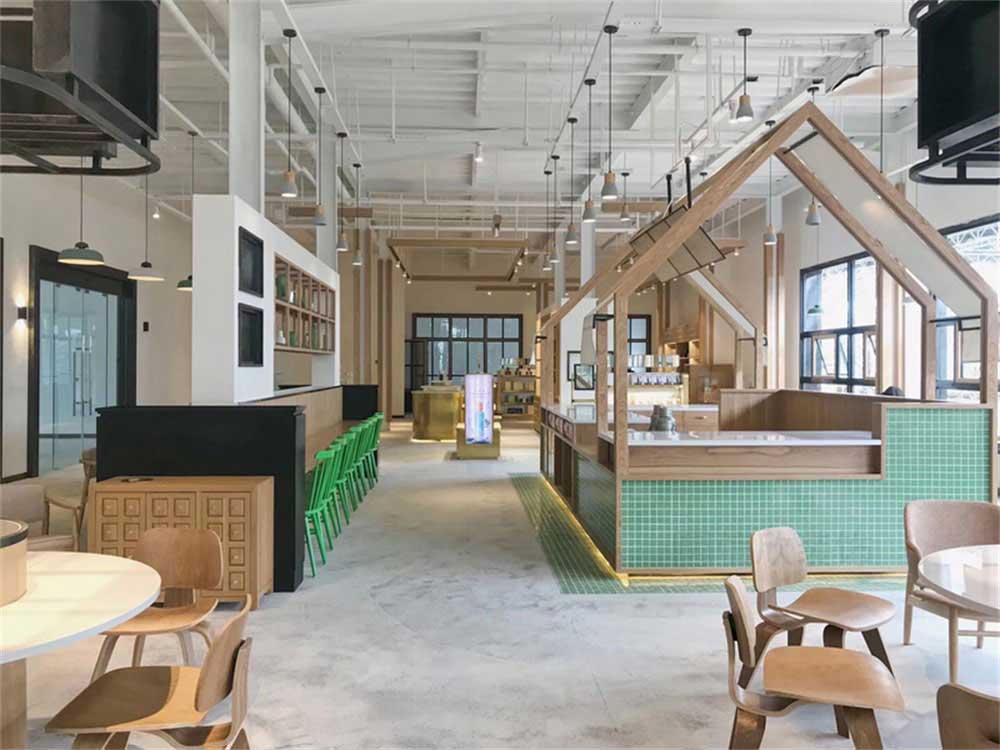 深圳南山工業(yè)風(fēng)餐飲店裝修設(shè)計(jì)大廳