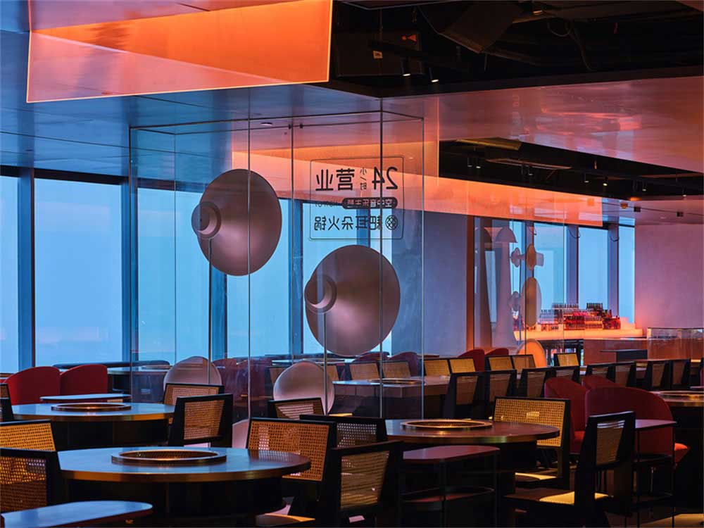 深圳龍崗現(xiàn)代風(fēng)格火鍋店裝修設(shè)計家具組合 深圳龍崗現(xiàn)代風(fēng)格火鍋店裝修設(shè)計家具組合