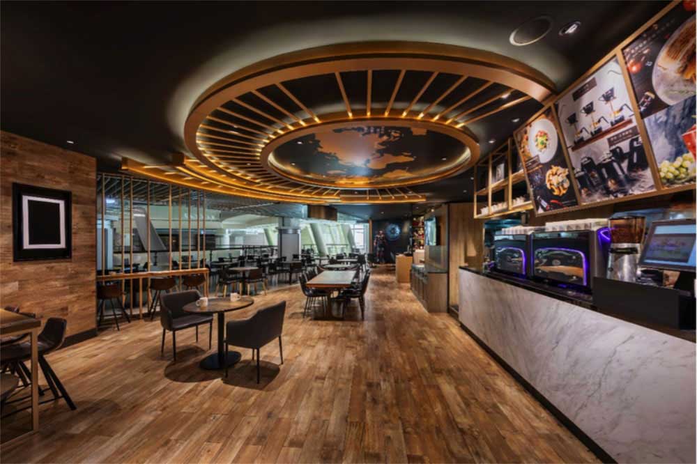 深圳寶安工業(yè)風(fēng)咖啡廳裝修設(shè)計(jì)工程天花 深圳寶安工業(yè)風(fēng)咖啡廳裝修設(shè)計(jì)工程天花