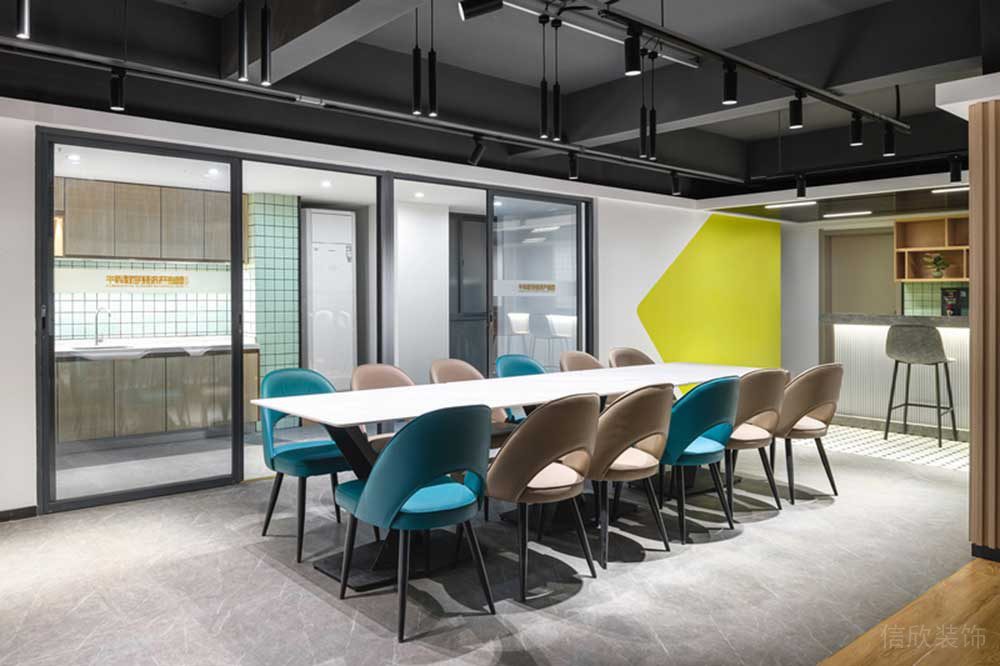 深圳羅湖區(qū)華潤大廈現(xiàn)代簡約風(fēng)格辦公室設(shè)計案例用餐區(qū) 深圳羅湖區(qū)華潤大廈現(xiàn)代簡約風(fēng)格辦公室設(shè)計案例用餐區(qū)