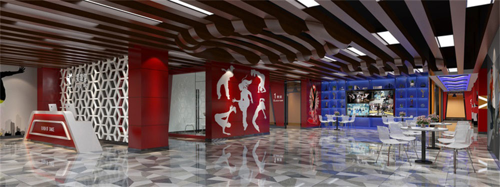 深圳市龍崗區(qū)龍崗中心城街舞培訓(xùn)機構(gòu)前廳