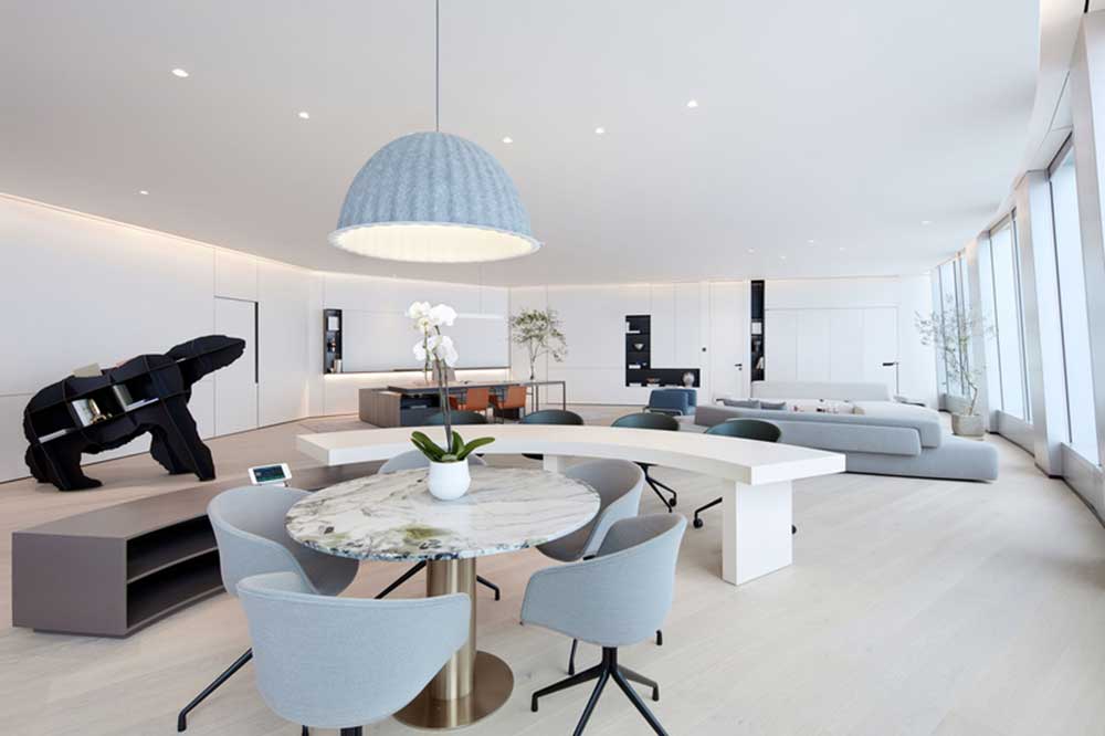 萬科濱海云中心極簡風格公司裝修設(shè)計案例多功能洽談區(qū) 萬科濱海云中心極簡風格公司裝修設(shè)計案例多功能洽談區(qū)