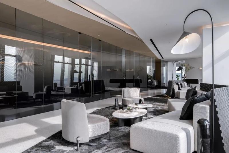 深圳龍崗區(qū)金地龍城中央現(xiàn)代簡約風格公司裝修開放式洽談區(qū) 深圳龍崗區(qū)金地龍城中央現(xiàn)代簡約風格公司裝修開放式洽談區(qū)