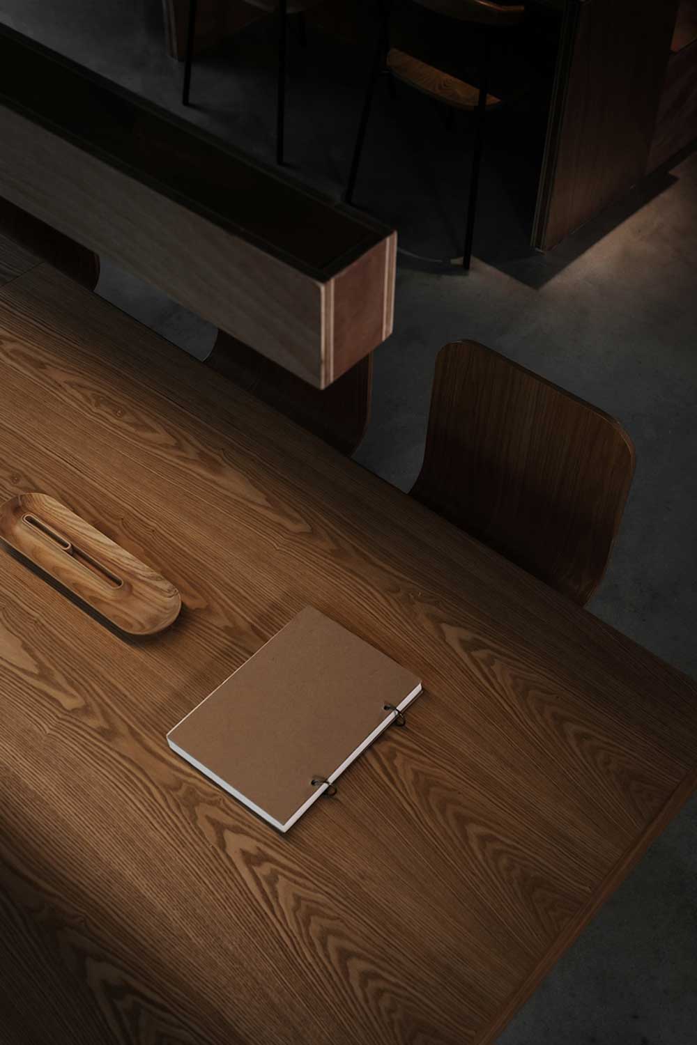 深圳國際影視文化城簡約風(fēng)格辦公室裝修開放式會(huì)議區(qū)