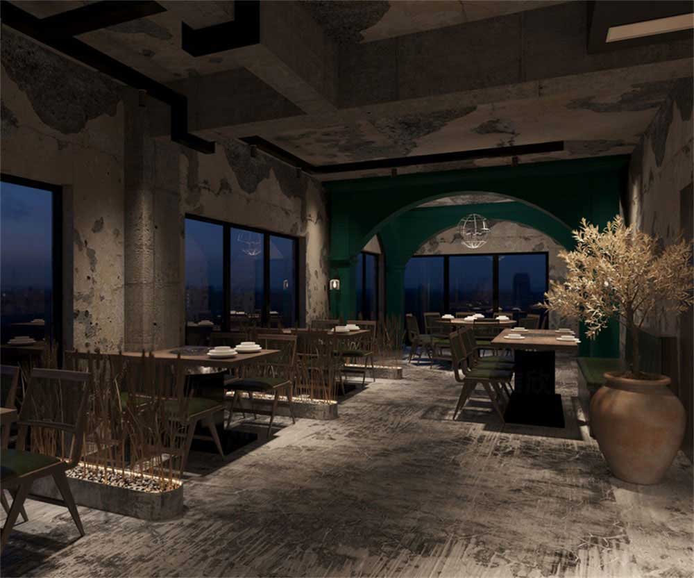 深圳龍華后現(xiàn)代工業(yè)混搭式異域風(fēng)情餐廳裝修設(shè)計(jì)軟裝陳設(shè) 深圳龍華后現(xiàn)代工業(yè)混搭式異域風(fēng)情餐廳裝修設(shè)計(jì)軟裝陳設(shè)