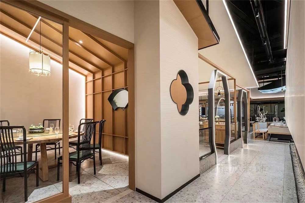 深圳寶安新中式餐廳包間裝修設(shè)計(jì) 深圳寶安新中式餐廳包間裝修設(shè)計(jì)