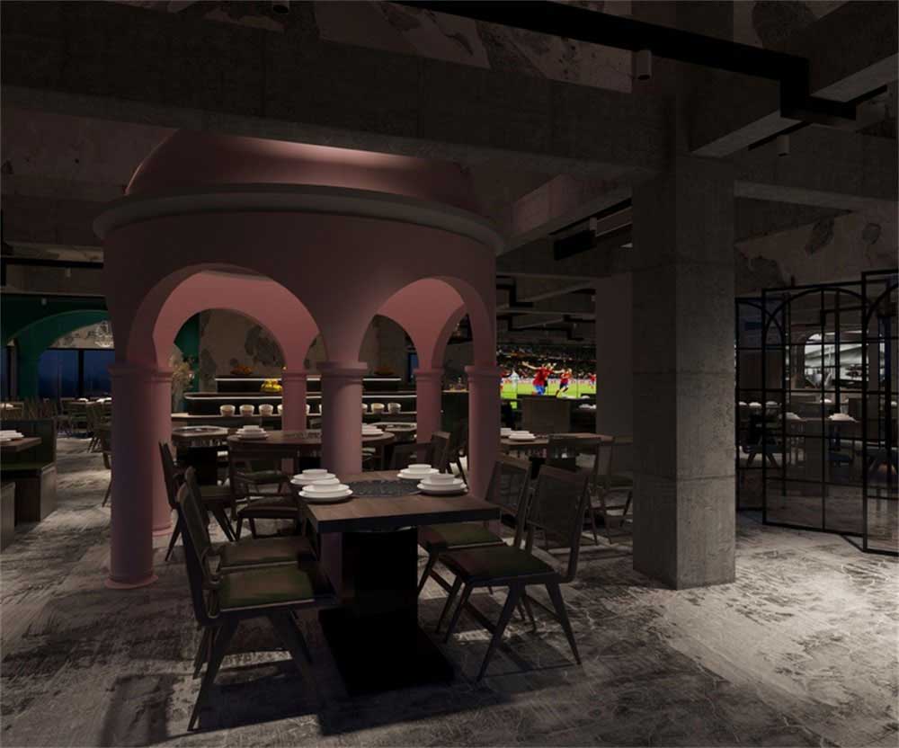 深圳龍華后現(xiàn)代工業(yè)混搭式異域風(fēng)情餐廳裝修設(shè)計(jì)情景藝術(shù)造型 深圳龍華后現(xiàn)代工業(yè)混搭式異域風(fēng)情餐廳裝修設(shè)計(jì)情景藝術(shù)造型
