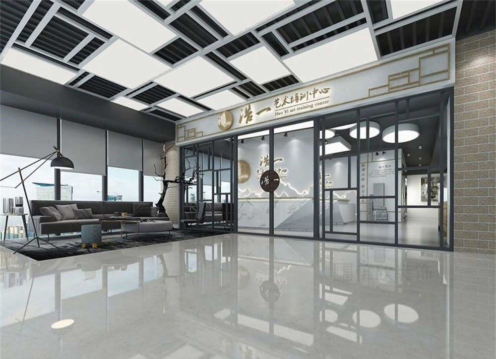 深圳市南山區(qū)華僑城嶺南文化浩一美術(shù)培訓(xùn)中心前廳 深圳市南山區(qū)華僑城嶺南文化浩一美術(shù)培訓(xùn)中心前廳