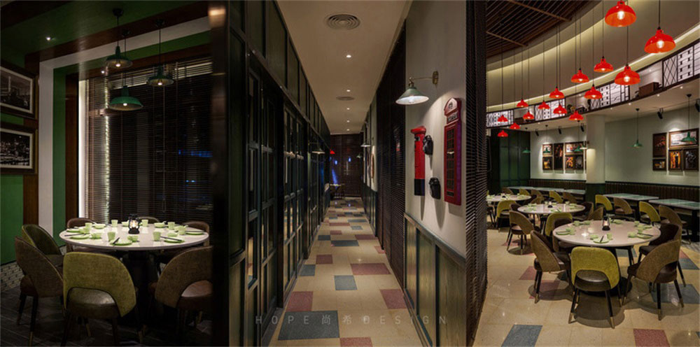 深圳鹽田混搭風(fēng)美食廣場裝修設(shè)計地面鋪貼 深圳鹽田混搭風(fēng)美食廣場裝修設(shè)計地面鋪貼