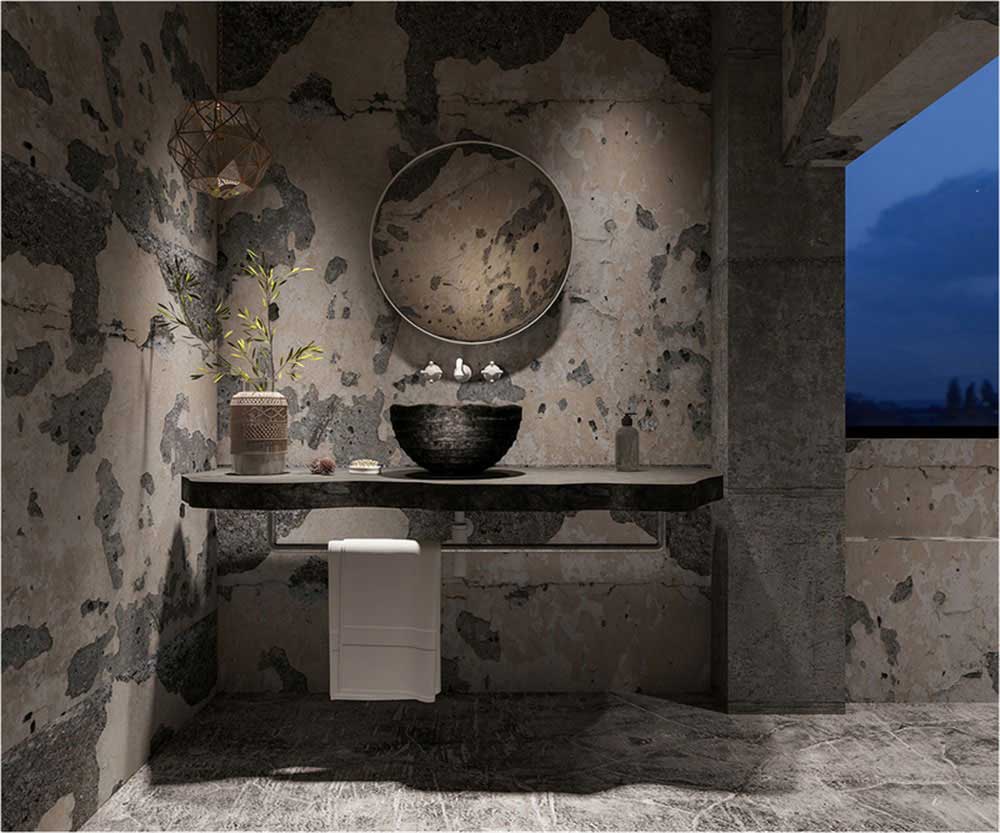 深圳龍華后現(xiàn)代工業(yè)混搭式異域風(fēng)情餐廳裝修設(shè)計(jì)洗手臺(tái) 深圳龍華后現(xiàn)代工業(yè)混搭式異域風(fēng)情餐廳裝修設(shè)計(jì)洗手臺(tái)