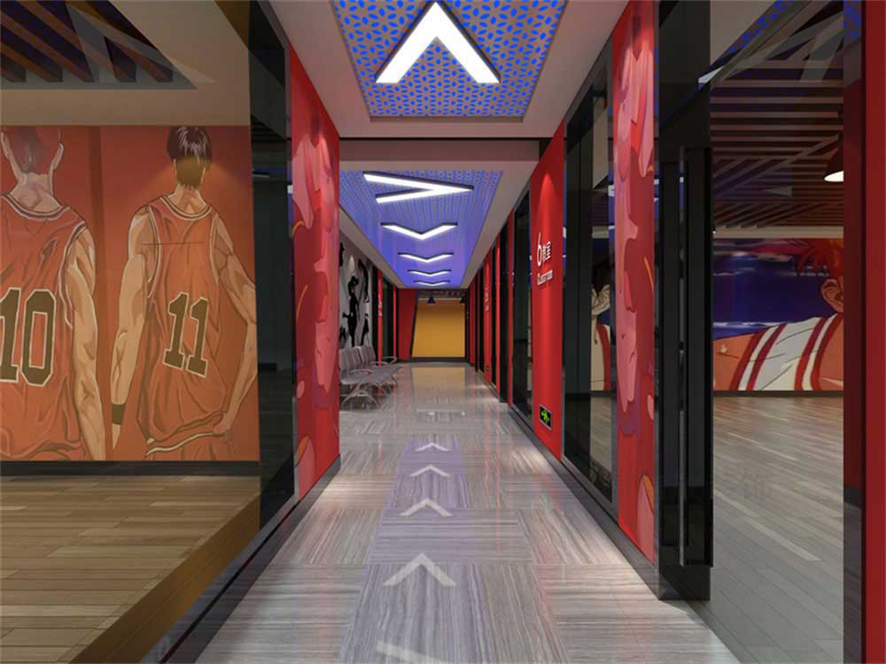 深圳市龍崗區(qū)龍崗中心城街舞培訓(xùn)機構(gòu)走廊