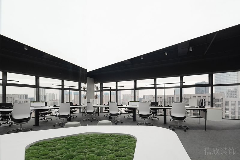 深圳福田卓越城現(xiàn)代風(fēng)格辦公室裝修設(shè)計(jì)開(kāi)放式辦公區(qū) 深圳福田卓越城現(xiàn)代風(fēng)格辦公室裝修設(shè)計(jì)開(kāi)放式辦公區(qū)