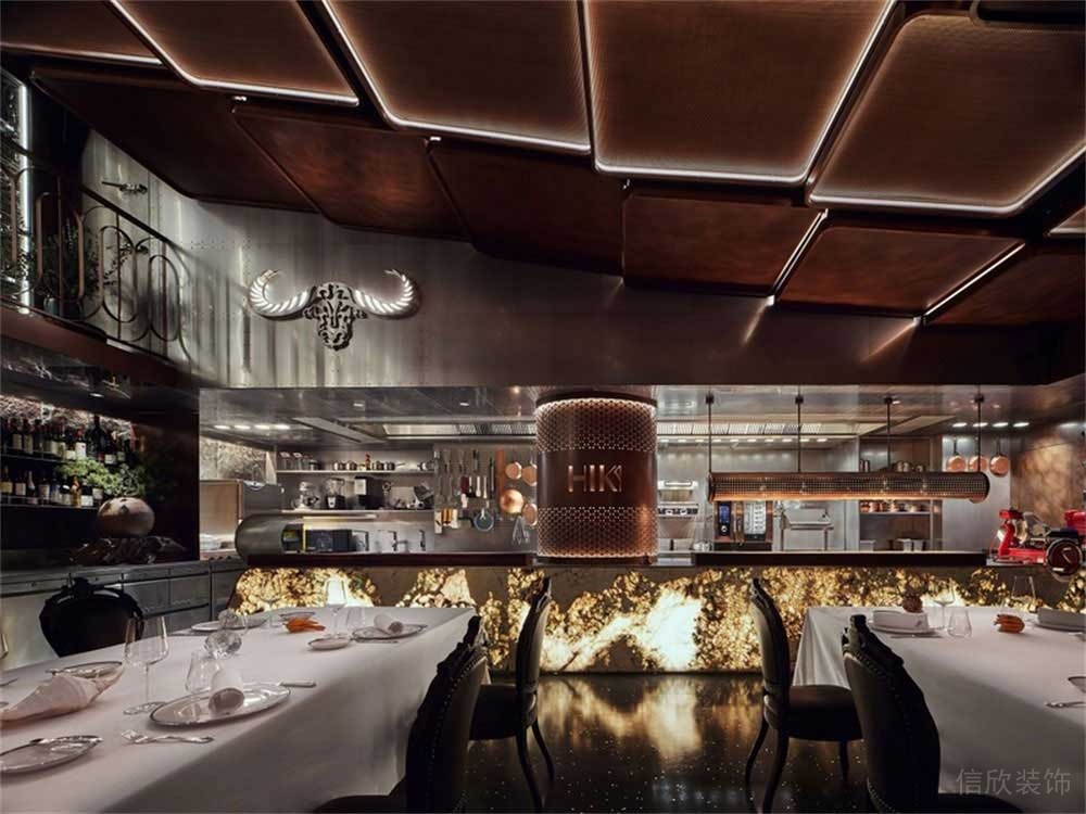 深圳龍華簡約美式風格私房菜餐飲店裝修設(shè)計空間布局 深圳龍華簡約美式風格私房菜餐飲店裝修設(shè)計空間布局