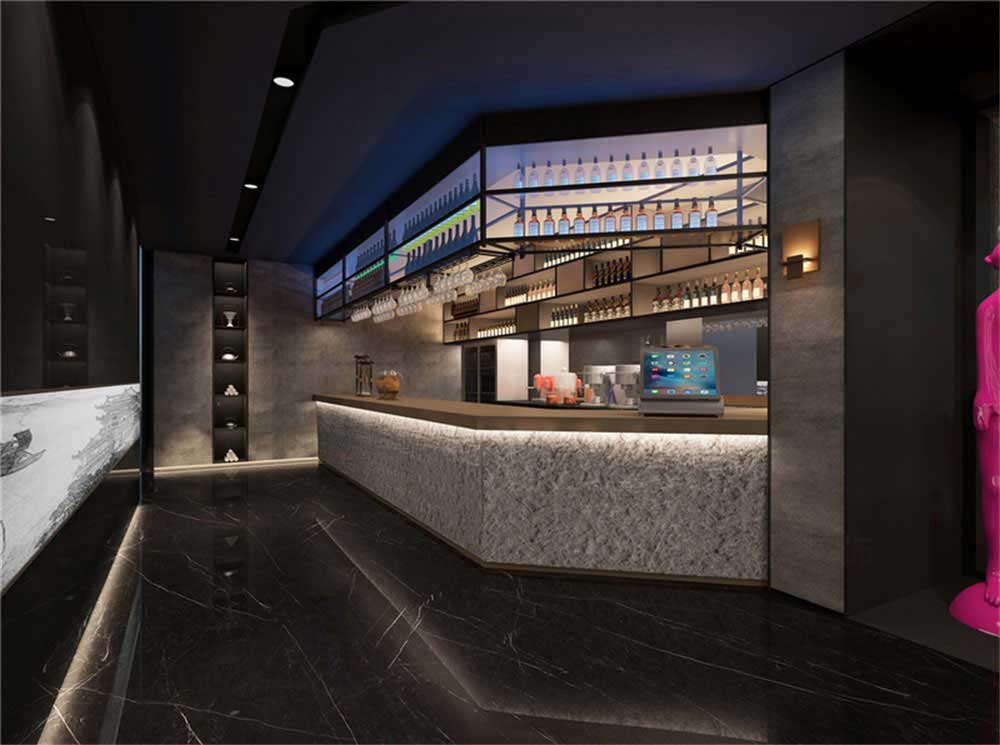 深圳龍崗現(xiàn)代中式風(fēng)格餐廳裝修設(shè)計(jì)吧臺(tái) 深圳龍崗現(xiàn)代中式風(fēng)格餐廳裝修設(shè)計(jì)吧臺(tái)