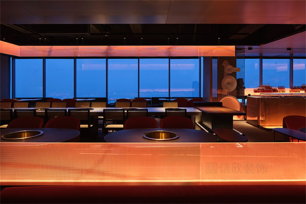 深圳龍崗現(xiàn)代風(fēng)格火鍋店裝修設(shè)計裝飾手法 深圳龍崗現(xiàn)代風(fēng)格火鍋店裝修設(shè)計裝飾手法