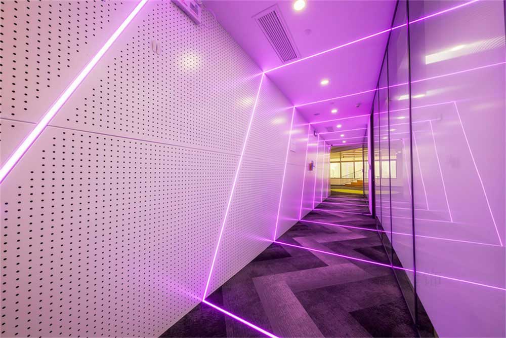 深圳市福田區(qū)新洲核力培訓空間燈光控制教學區(qū)