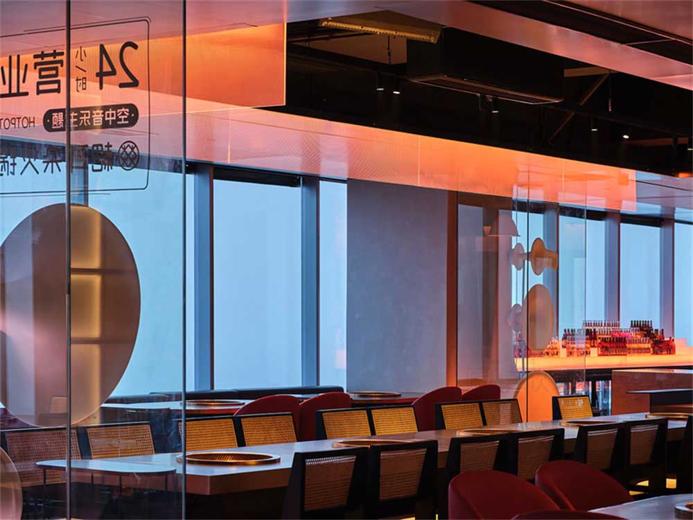 深圳龍崗現(xiàn)代風(fēng)格火鍋店裝修設(shè)計材料質(zhì)感 深圳龍崗現(xiàn)代風(fēng)格火鍋店裝修設(shè)計材料質(zhì)感