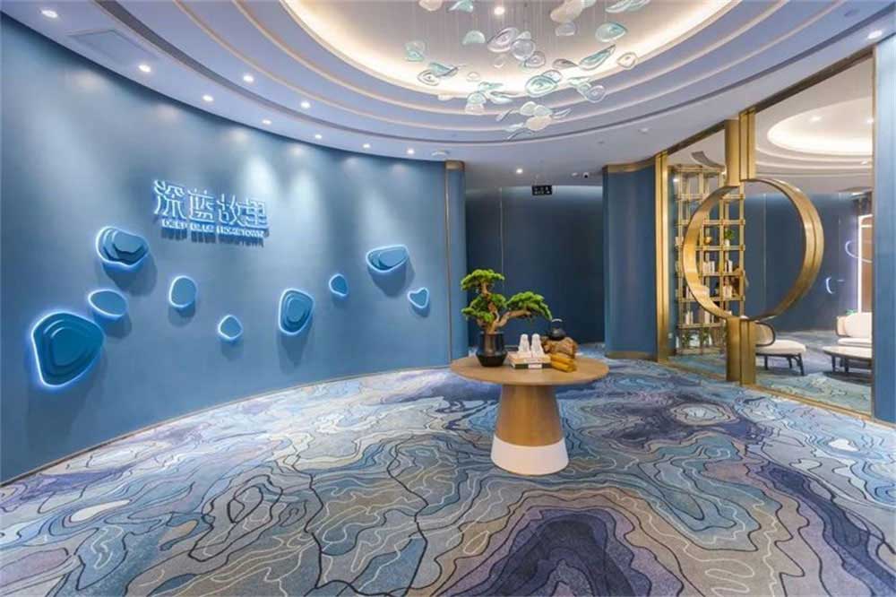 深圳龍崗藍調(diào)輕奢風(fēng)格酒吧裝修設(shè)計接待大廳 深圳龍崗藍調(diào)輕奢風(fēng)格酒吧裝修設(shè)計接待大廳