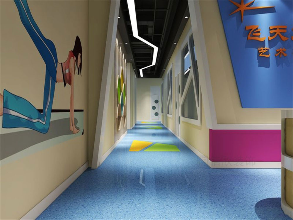 深圳市羅湖區(qū)蓮塘舞蹈綜合培訓中心走廊