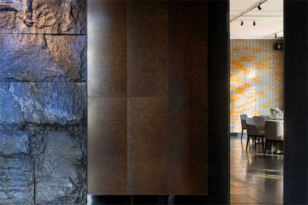 深圳南山新中式餐廳裝修設(shè)計(jì)案例材料質(zhì)感 深圳南山新中式餐廳裝修設(shè)計(jì)案例材料質(zhì)感