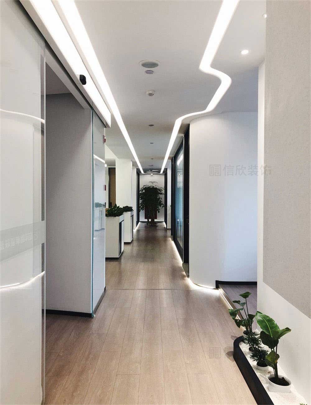 深圳市寶安區(qū)福永跆拳道訓(xùn)練中心走廊