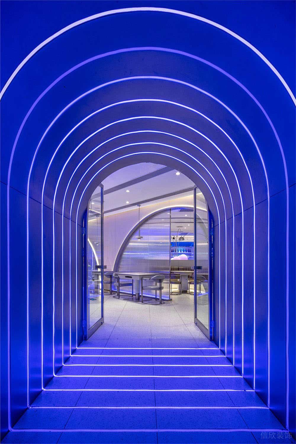 深圳龍崗現(xiàn)代風(fēng)格火鍋店裝修設(shè)計(jì)藝術(shù)走廊 深圳龍崗現(xiàn)代風(fēng)格火鍋店裝修設(shè)計(jì)藝術(shù)走廊