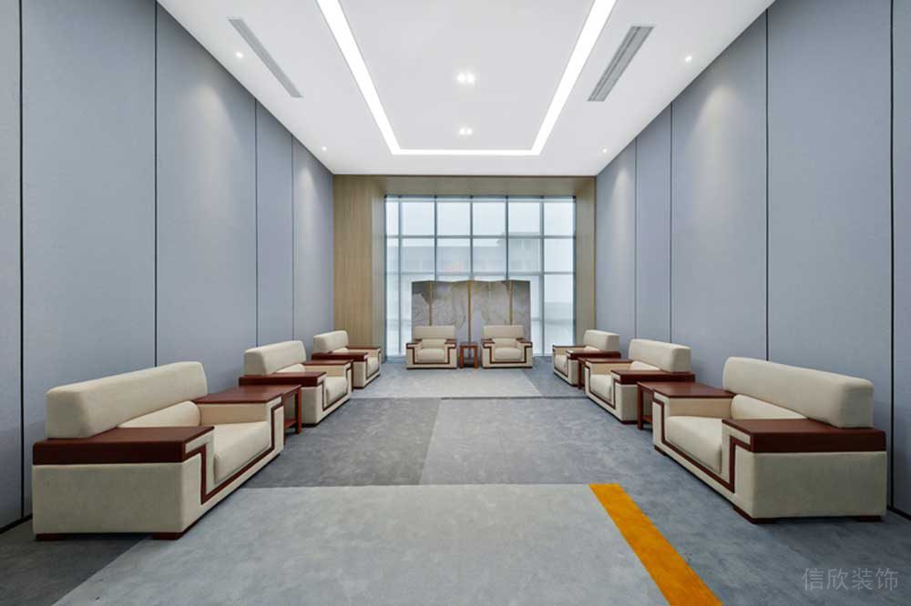 南山區(qū)訊美科技廣場(chǎng)現(xiàn)代風(fēng)格辦公室裝修接待室 南山區(qū)訊美科技廣場(chǎng)現(xiàn)代風(fēng)格辦公室裝修接待室