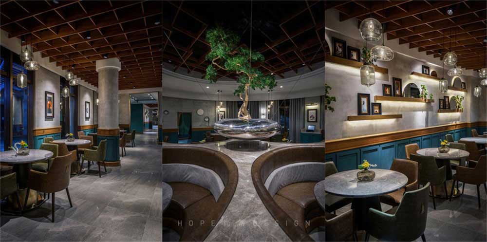 深圳鹽田混搭風(fēng)美食廣場裝修設(shè)計卡座 深圳鹽田混搭風(fēng)美食廣場裝修設(shè)計卡座