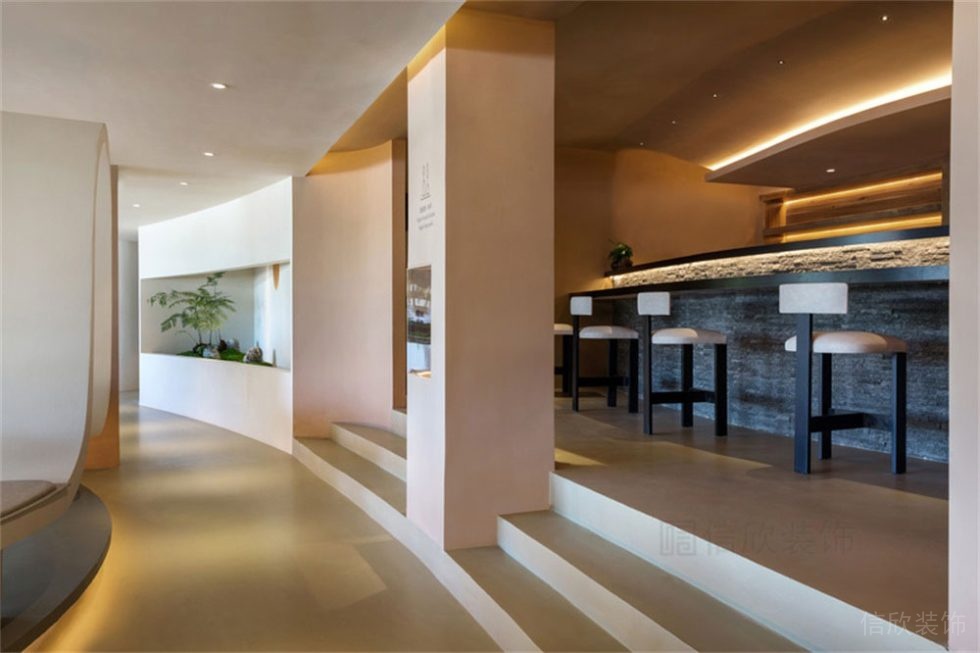 深圳簡(jiǎn)約風(fēng)格素食館裝修設(shè)計(jì)走廊 深圳簡(jiǎn)約風(fēng)格素食館裝修設(shè)計(jì)走廊