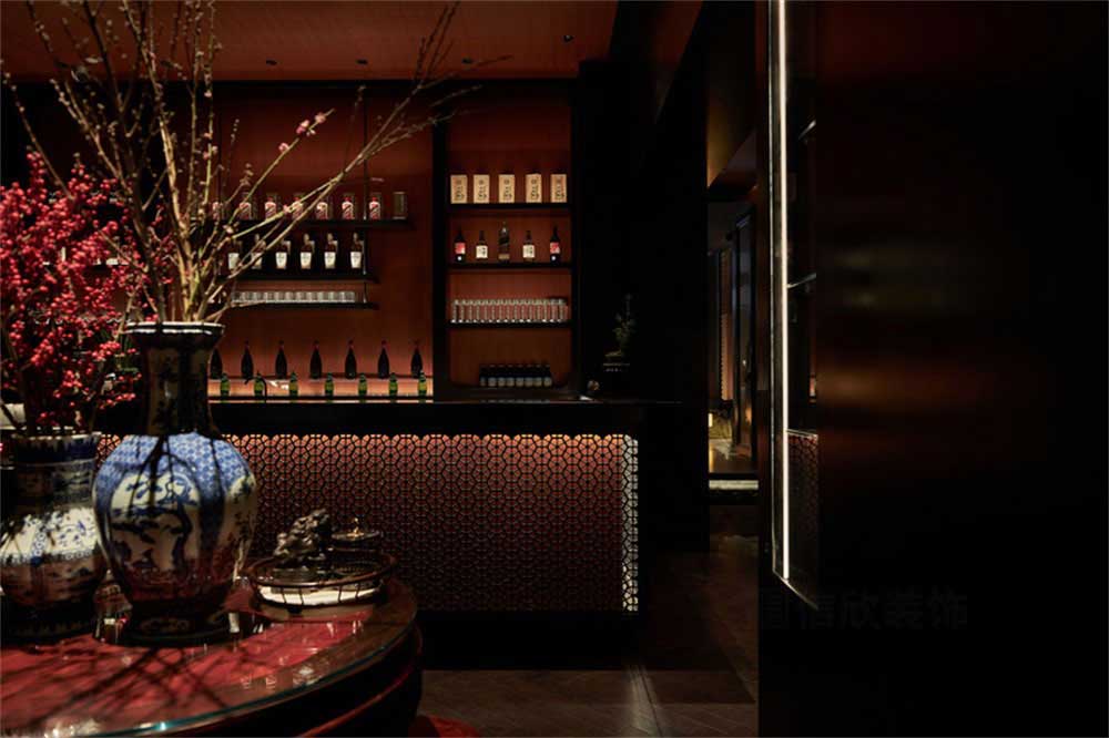 深圳寶安中式餐廳裝修吧臺(tái) 深圳寶安中式餐廳裝修吧臺(tái)