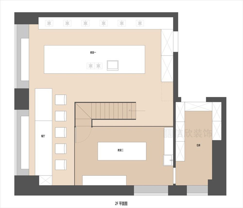 深圳市南山區(qū)茉莉的氧氣廚房-甜品中西餐培訓教室平面圖 深圳市南山區(qū)茉莉的氧氣廚房-甜品中西餐培訓教室平面圖