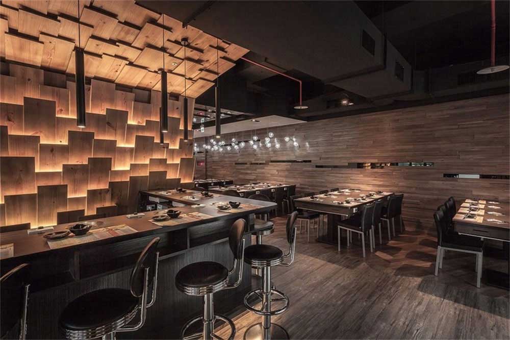 深圳鹽田現(xiàn)代簡(jiǎn)約風(fēng)格火鍋店裝修設(shè)計(jì)材料質(zhì)感 深圳鹽田現(xiàn)代簡(jiǎn)約風(fēng)格火鍋店裝修設(shè)計(jì)材料質(zhì)感